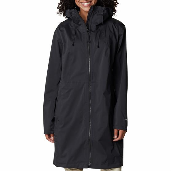 Columbia Weekend Adventure Long Shell Womens  Black