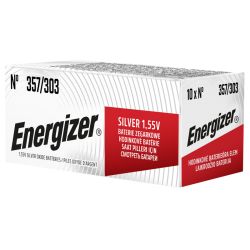 Energizer Silver Oxide 357 303 Mbl1 - Batteri