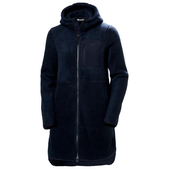 Helly Hansen Womens Imperial Long Pile Jacket 2 0  Navy