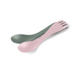 Light My Fire Spork Little Bio 2-pack Sandygreen Dustypink - Bestik
