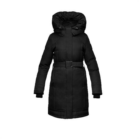 Nobis Astrid Dame  Crosshatch Black