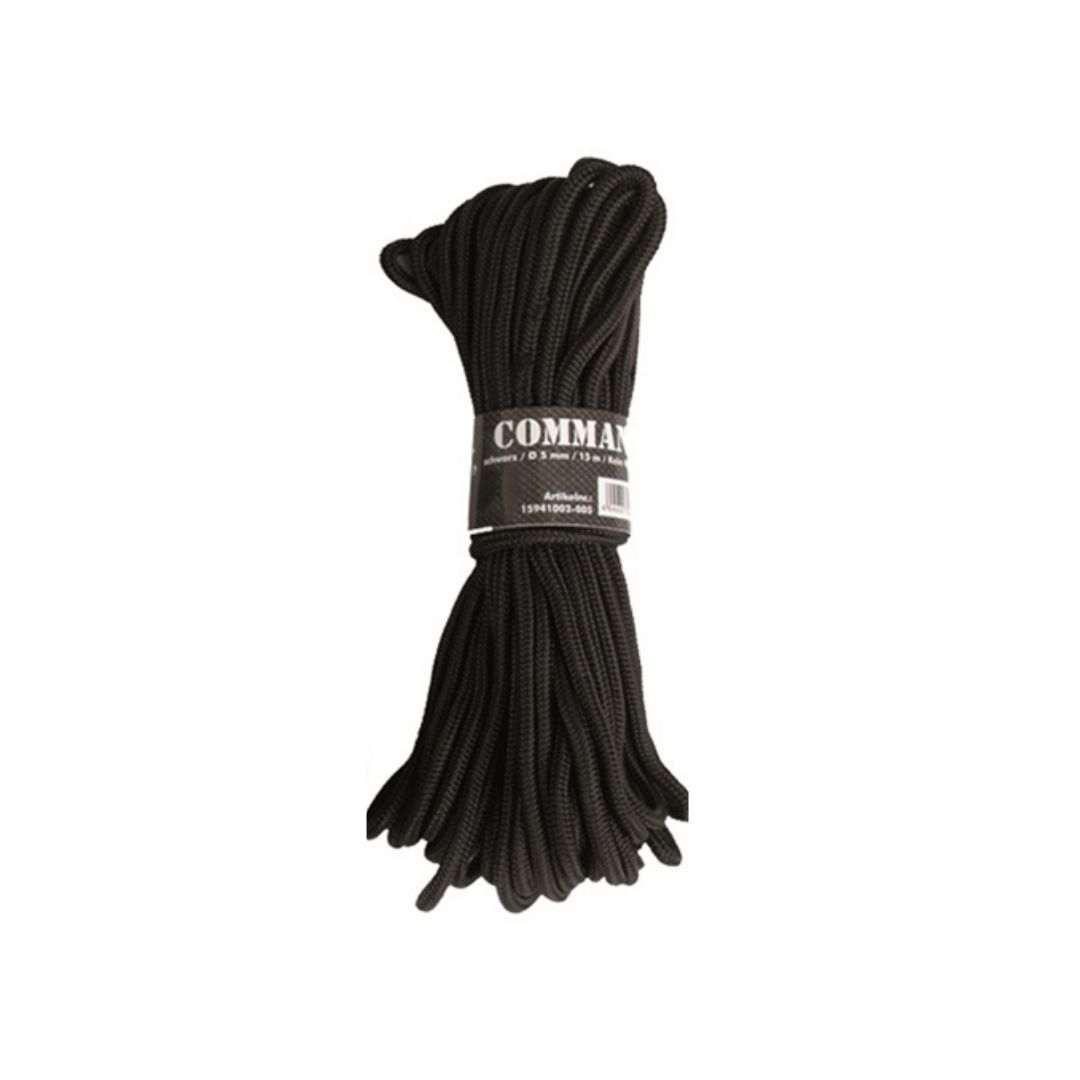 Reb - 15 Meter - 5 Mm - Sort