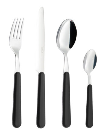 Bestiksæt  Brezza  16 Dele Sort