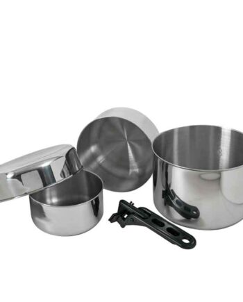 Biwak   Rustfrit Kogesæt For  -  Personer