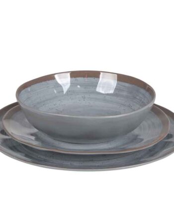 Bo-camp  Halo  Melamin Servicesæt Grå