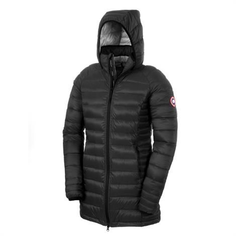Canada Goose Ladies Brookvale Hooded Coat  Black