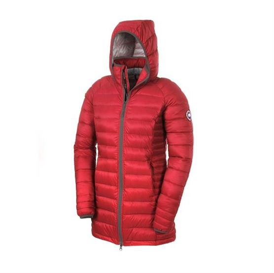 Canada Goose Ladies Brookvale Hooded Coat  Torch