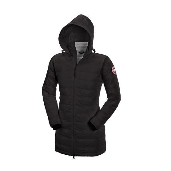 Canada Goose Ladies Camp Hooded Jacket  Black