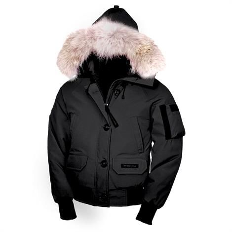 Canada Goose Ladies Chilliwack Bomber  Black