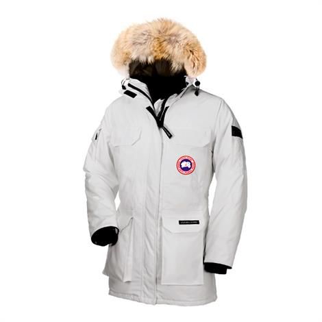 Canada Goose Ladies Expedition Parka  Light Grey