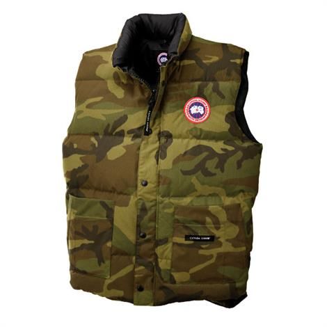 Canada Goose Mens Freestyle Vest  Classic Camo