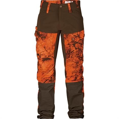 Fjällräven Lappland Hybrid Trousers Mens  Orange Camo