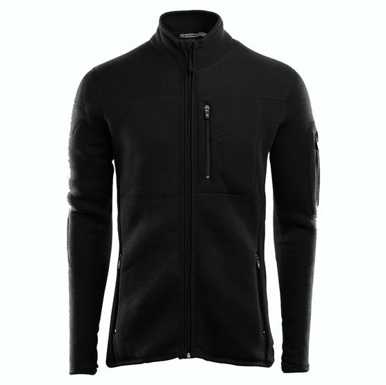 Aclima Fleecewool Jacket Mens  Jet Black