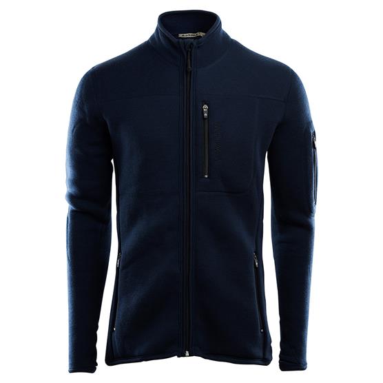 Aclima Fleecewool Jacket Mens  Navy Blazer