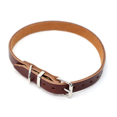 Blf Hunting Halsrem Læder Brown