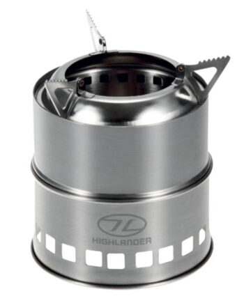 Brændekomfur Highlander Cabar Rustfrit Stål