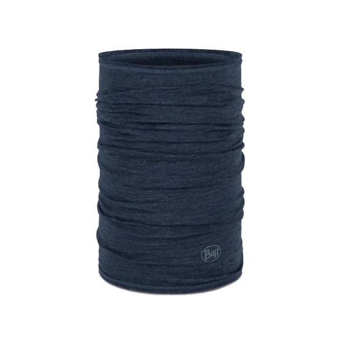 Buff Lightweight Merino Wool Halsedisse-night Blue Buff Og Lign