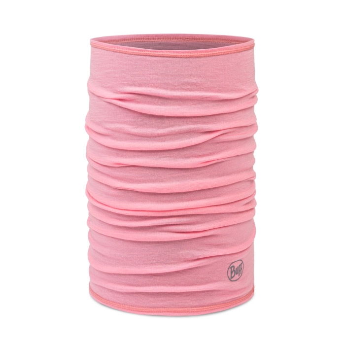 Buff Lightweight Merino Wool Halsedisse-rose Pink Buff Og Lign