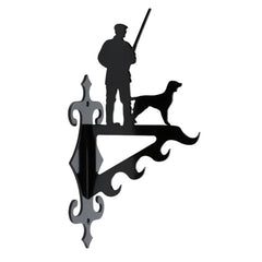 By Brorson Vildtkrog Jæger    Hund Lille Model Sort Lakeret