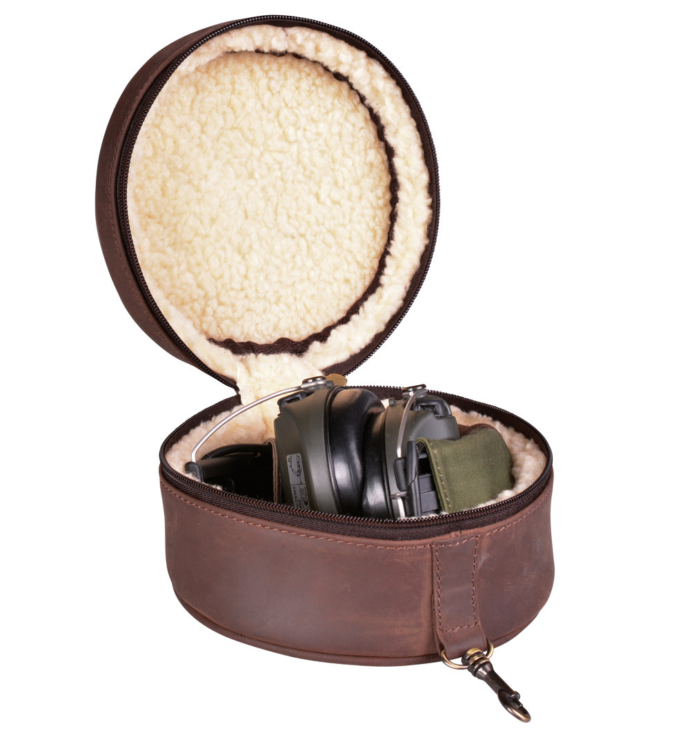 Canard Høreværns-etui Crazy Horse Læder