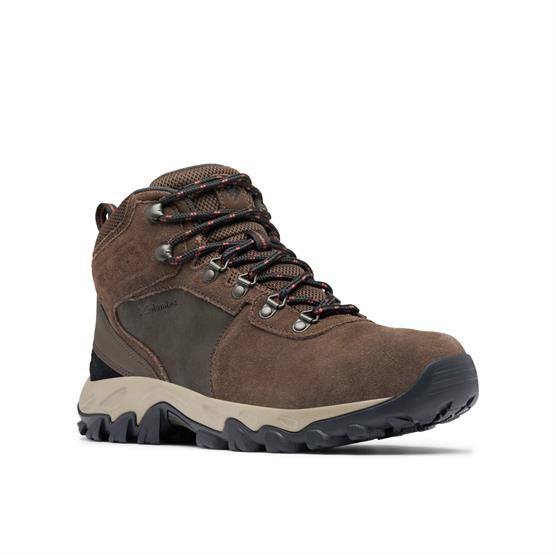 Columbia Newton Ridge Plus Ii Suede Wp Mens  Cordovan   Spice
