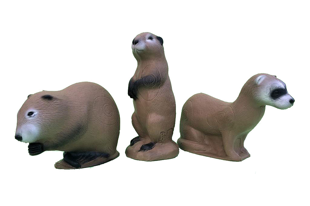 3d International Pakke Mink  Muskusrotte Og Præriehund