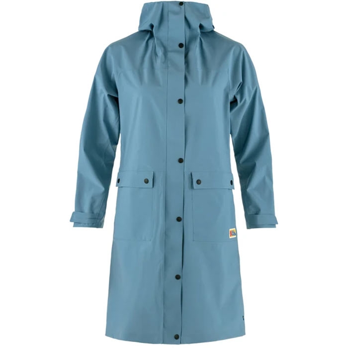 Fjällräven Rain Parka Kvinder   Damer-dawn Blue-  Regntøj  Poncho