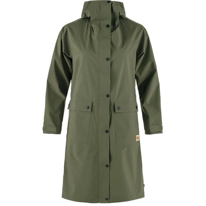 Fjällräven Rain Parka Kvinder   Damer-laurel Green-  Regntøj  Poncho