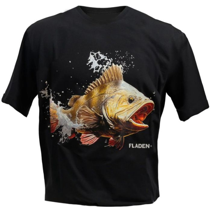 Fladen Perch Hunter  -shirt Sort