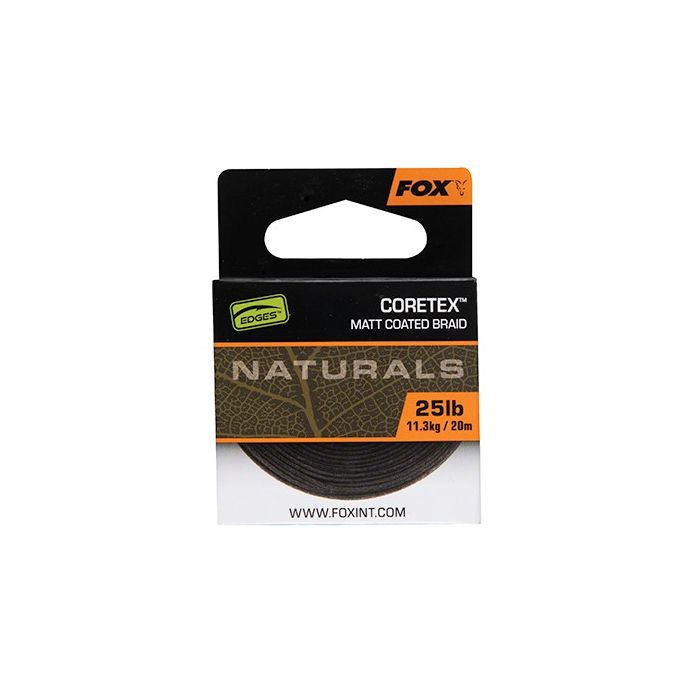 Fox Edges Naturals Coretex Matt Coated Braid