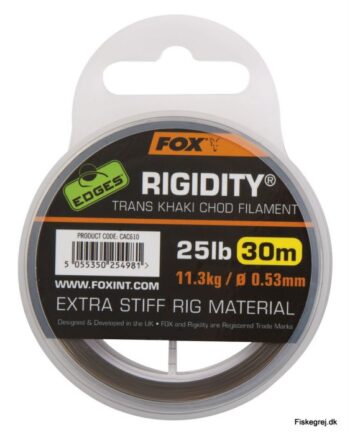 Fox Edges Rigidity Chod Filament