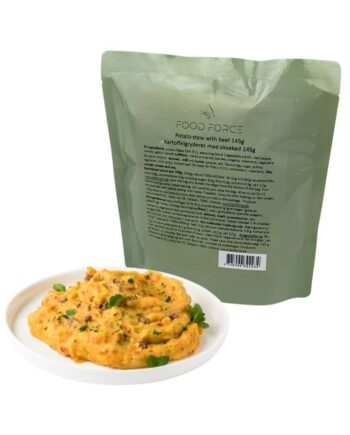 Frysetørret Mad Gryderet Med Kartofler Og Oksekød