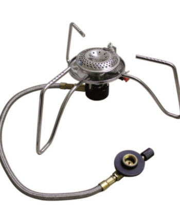 Gasbrænder Fritstående Alu Og Stål 280g