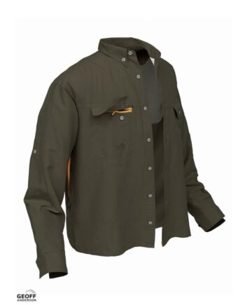 Geoff Anderson Polybrush   Skjorte Grøn