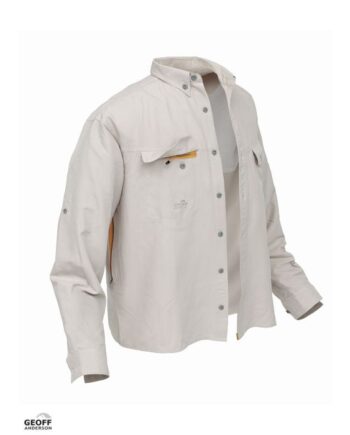 Geoff Anderson Polybrush   Skjorte Sand