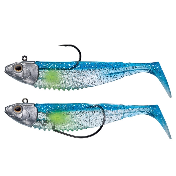 Gunki  -bump Swm95    Stk -jelly Blue Gummisfisk  Shad  Jig