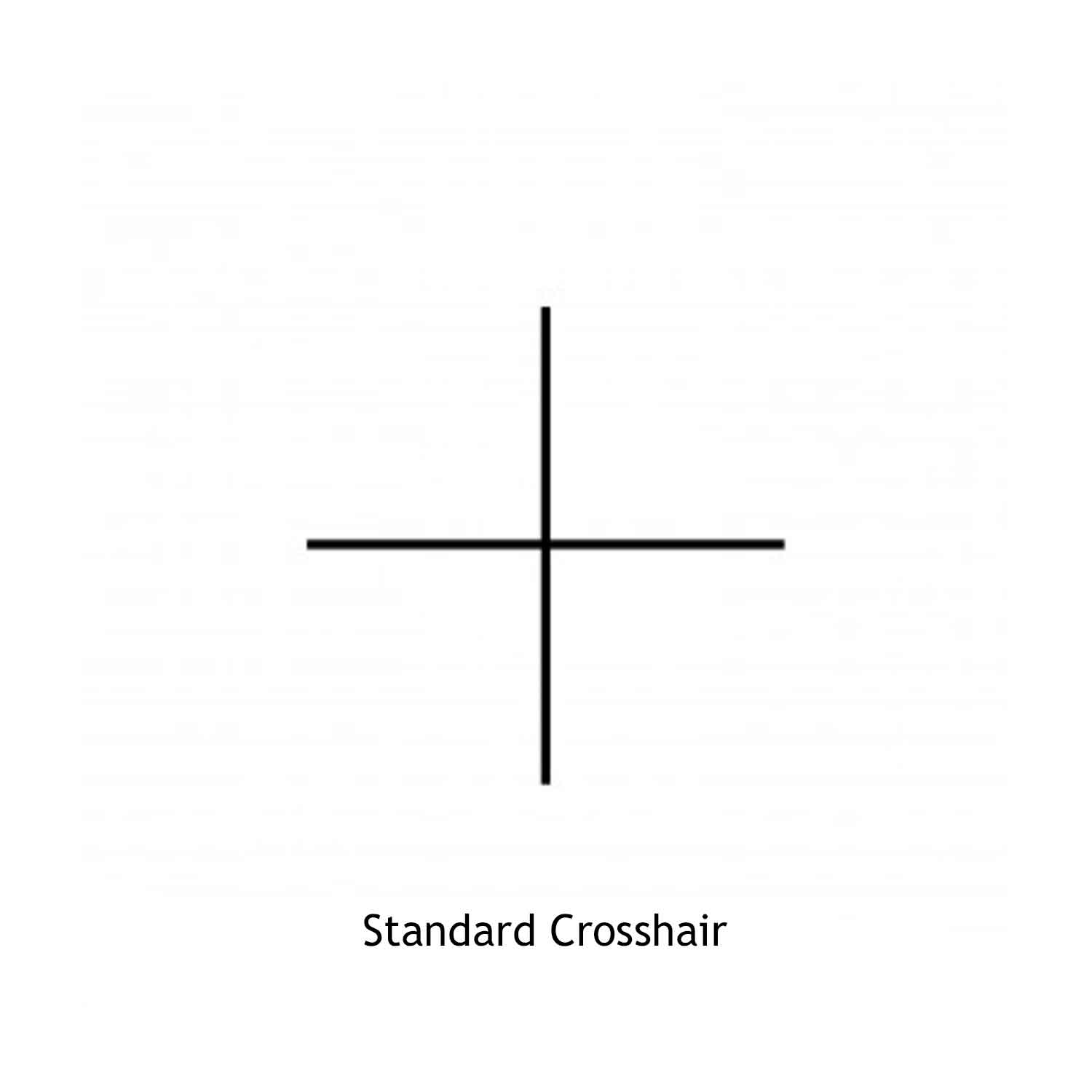 Gunstar Scope Mærker Duplex Rifle  -hair