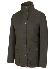 Hoggs Of Fife Caledonia Ladies Waxed Jacket