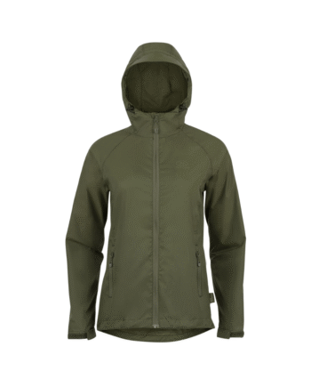 Jakke Dame Highlander Stow Go Vandtæt Grøn
