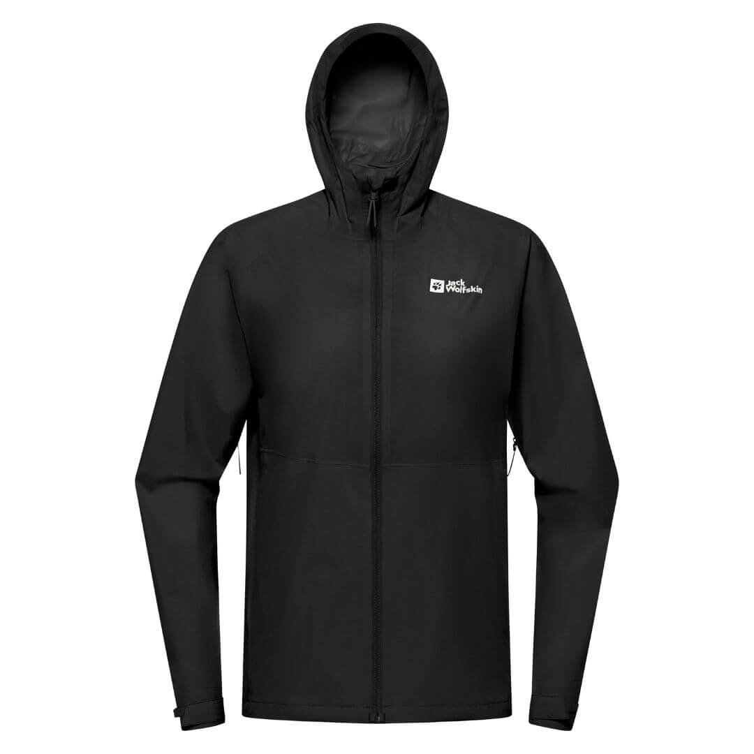 Jakke Til Dame Jack Wolfskin Prelight     Lags Sort