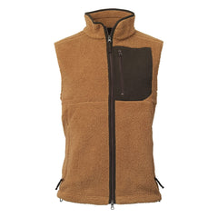 Laksen Bear Fleece Vest Camel