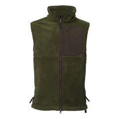 Laksen Bear Fleece Vest Olive