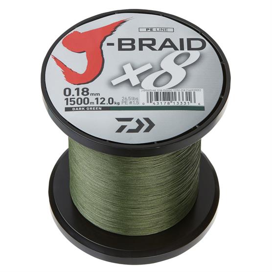 Påspoling Fletline Daiwa  -braid X8   10 Mm