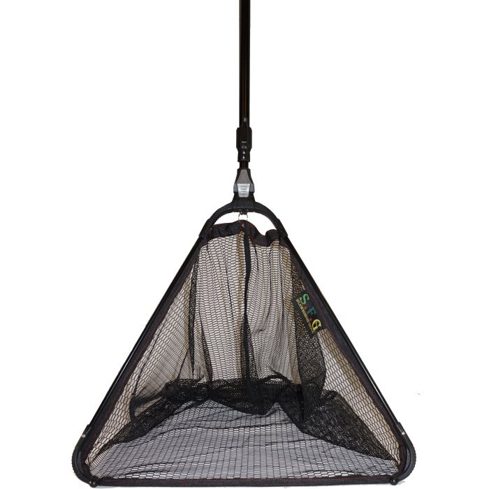 Sfg Foldenet   Fiskenet Med Gummi  Large Fangstnet   Lipgrip