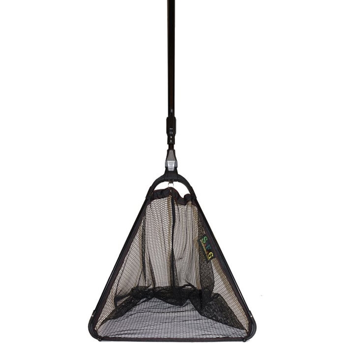 Sfg Foldenet   Fiskenet Med Gummi  Medium Fangstnet   Lipgrip