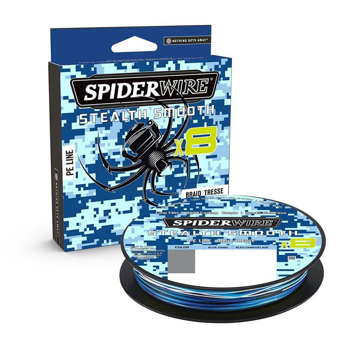Spiderwire Stealth Smooth X8 Blue  150m-  07mm     0kg Fletline   Fireline