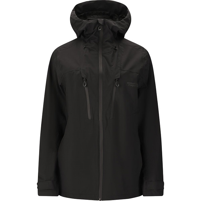 Weather Report Harbor Rain-tech Jacket Kvinder   Damer 20 000mm-black-36 Regntøj  Poncho