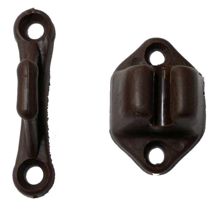 Dørholder Plast    Dele  Brun