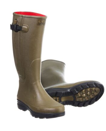 Le Cerf Cardinal Gummistøvler Med Zipp 47
