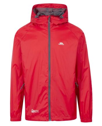 Trespass Qikpac Regnjakke Red